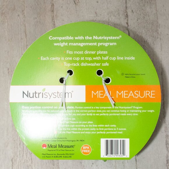 NWT Nutrisystem Meal Measure Easy Portion Control Weight Loss Tool - Picture 6 of 6